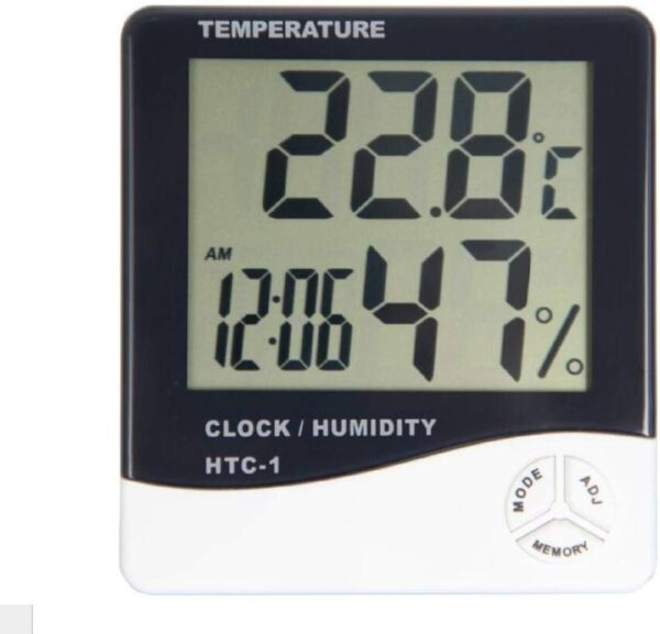 Digital Thermometer Hygrometer Calendar Functions