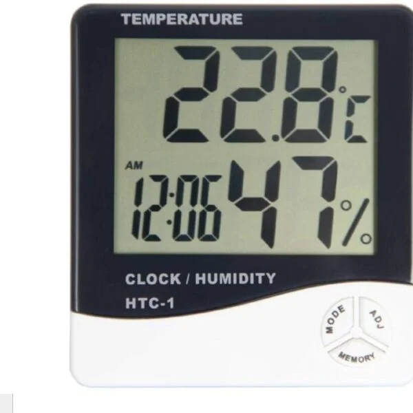 Digital Thermometer Hygrometer Calendar Functions