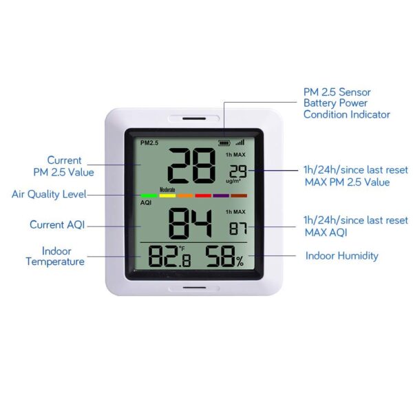 WH0290 Misol PM2.5 Wireless Air Quality Tester