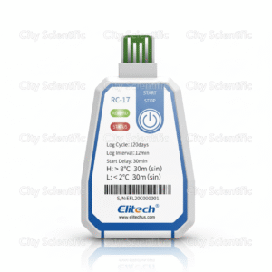 RC17 Elitech Disposable Single-Use Temperature Recorder Data Logger