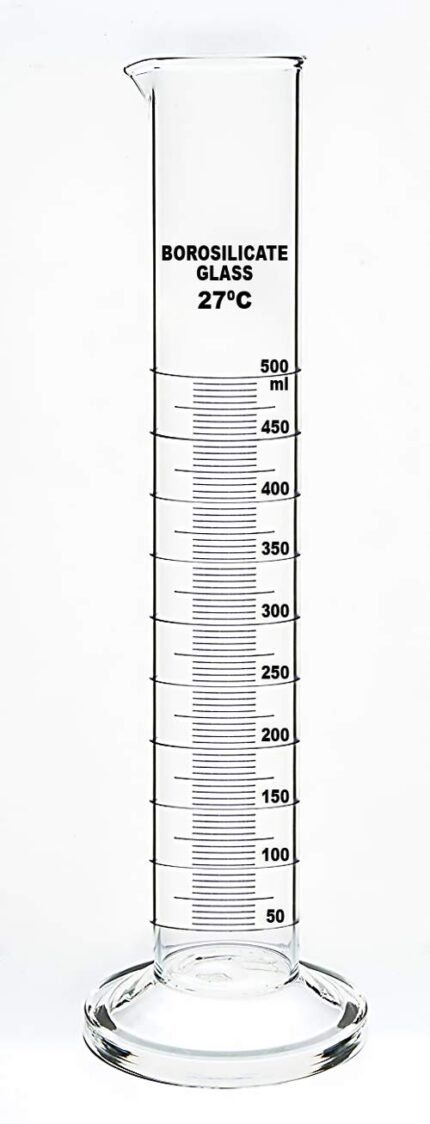 Labifie Borosilicate Glass Measuring Cylinder 500ml