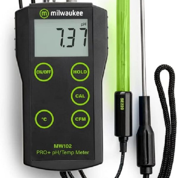 MW102 PORTABLE PH/*C METER