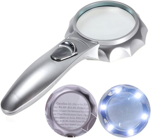 Handle Magnifier 6-LED Illumination in Pakistan