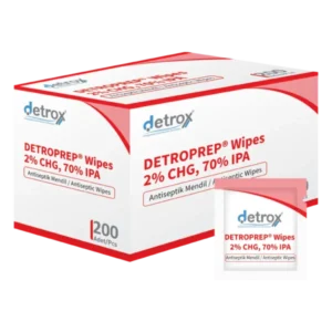 Detroprep Wipes 2% CHG, 70% IPA