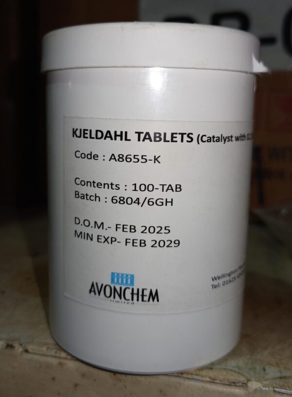 Kjeldahl Tablets Avonchem Pakistan