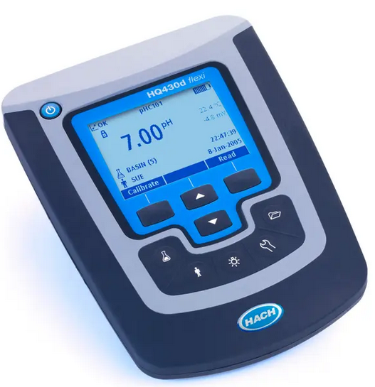HQD HQ430D Laboratory Single Input, Multi-Parameter Meter - pH, Conductivity, Optical Dissolved Oxygen, ORP, and ISE