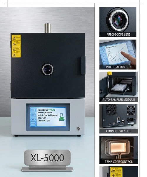 Touch Screen Integrated Muffle Furnace in paksitan